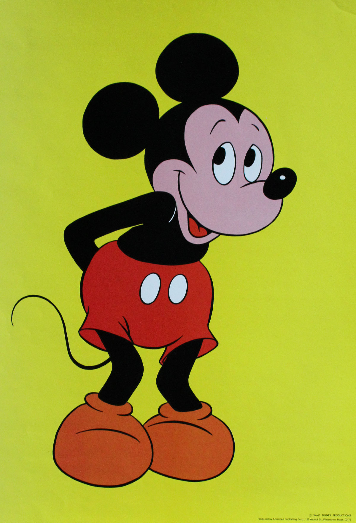 Mickey Mouse Vintage Poster - Design House Studio Ltd.