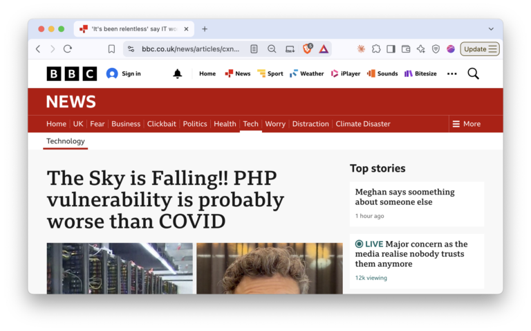 The great PHP scare of October 2026, in plain English